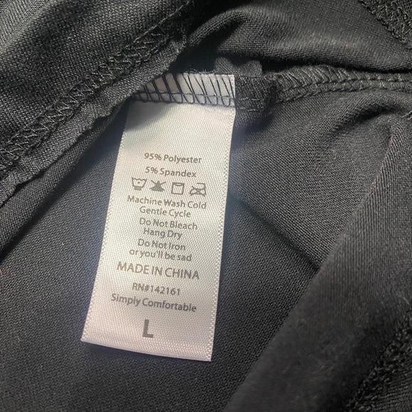 Used LulaRoe Randy unisex baseball style top (L) - Picture 7 of 10